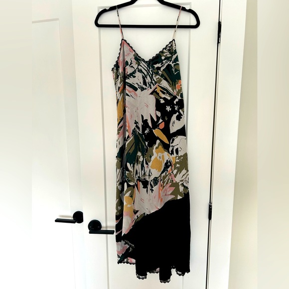 Club Monaco Floral Lined Slip Dress in Size 00 🌸 - Picture 1 of 6